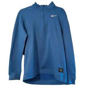 NWT Men's Blue Nike Golf 1/2 Therma Repel Pullover - Sz Medium